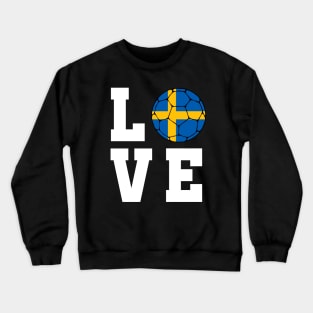 Sweden Football Crewneck Sweatshirt